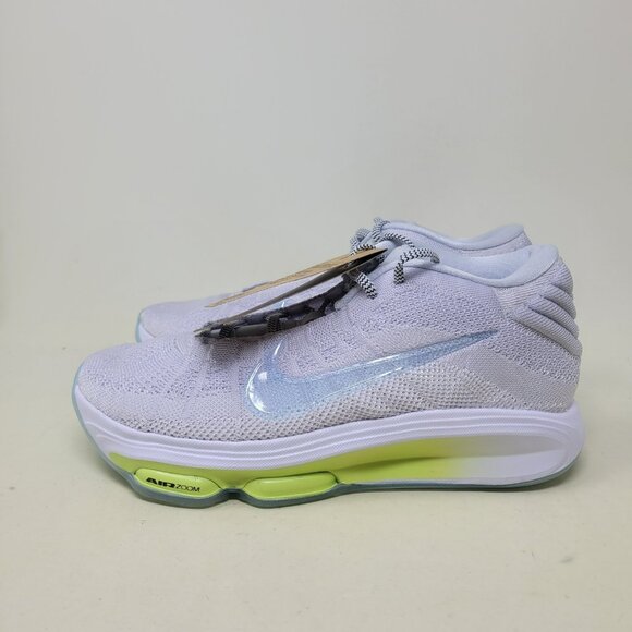 Nike GT Hustle 3 'Glacier Blue' White Sneakers Men's Size 9.5 FV5953-004 - Picture 4 of 10